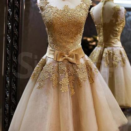 Lovely Short Tulle Prom Dress, Homecoming Dress,..