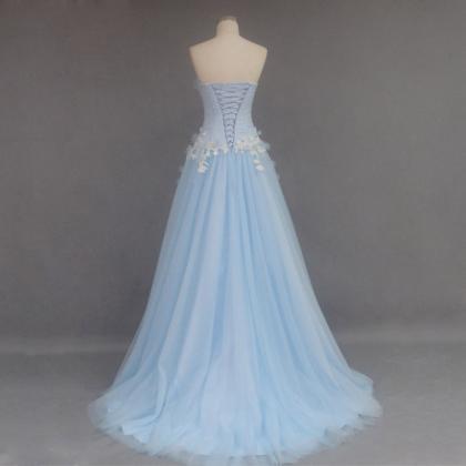 Romantic Tulle Prom Dress, Party Dress, Evening..