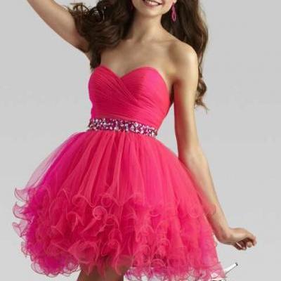 Lovely Tulle Cocktail Dress. Homecoming Dress, party dress