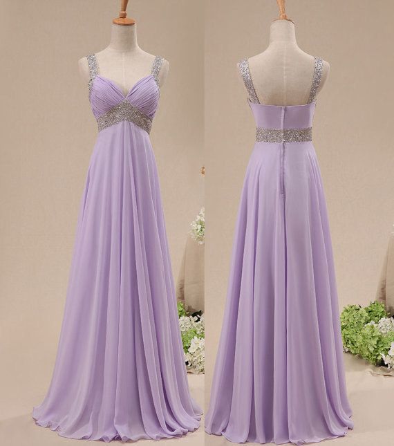 Light Purple Prom Dress, Evening Dress, Party Dress